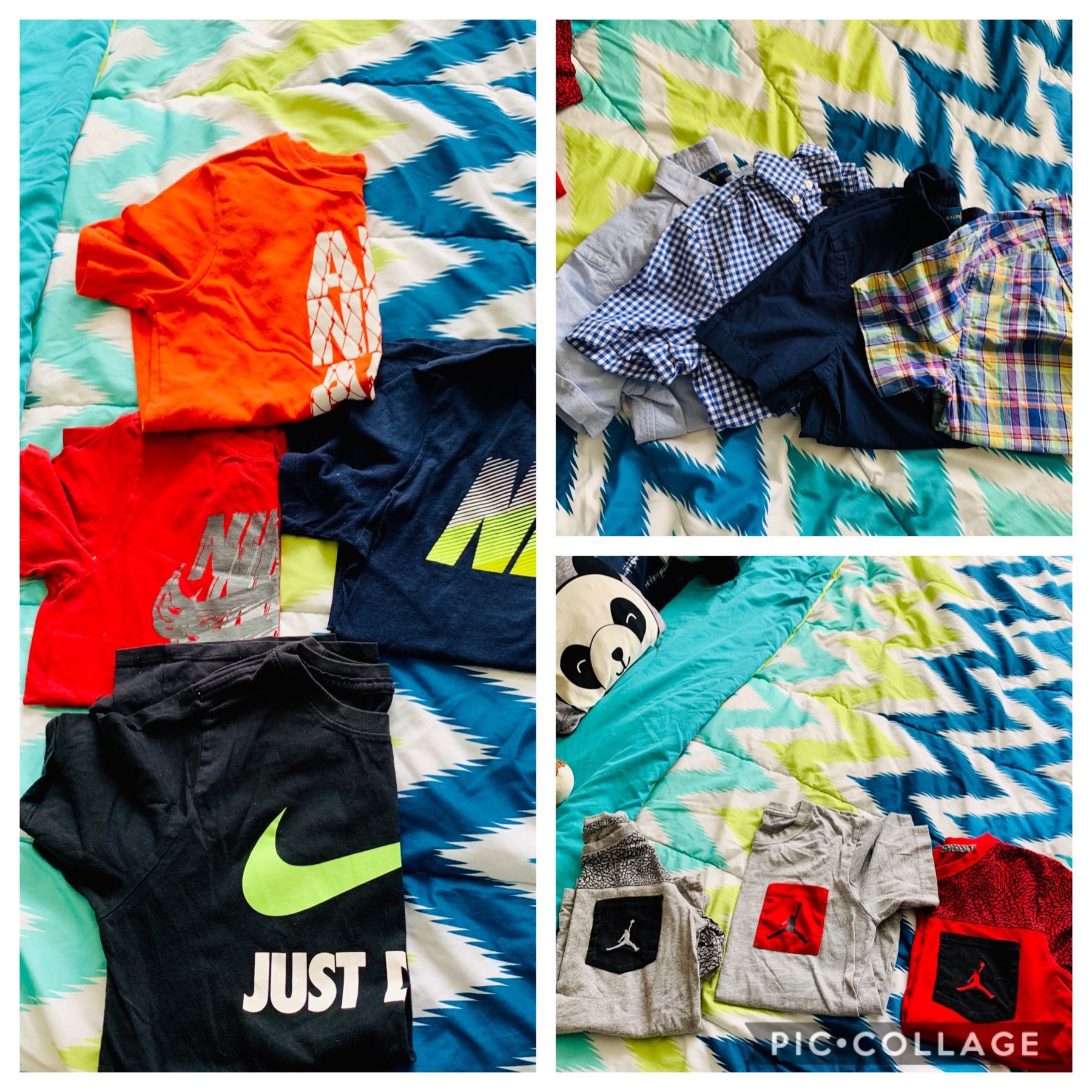 Kid shirts /Ralph Lauren/Jordan/Nike