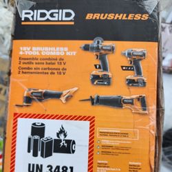 Rigid Brushless Set 
