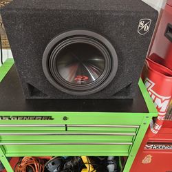 Alpine R 10 Inch Subwoofer With Box