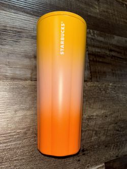 Starbucks Orange Sherbet Gradient Tumbler Cup