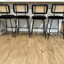 Rattan Bar Stools