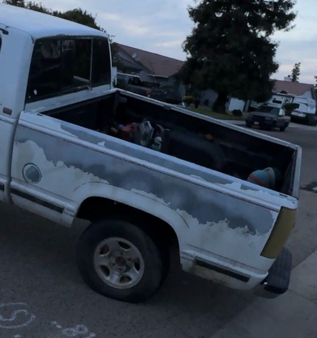 1(contact info removed) OBS Fleet side short bed $1250