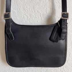 Vintage Coach Mini Hippie BOHO Flap Leather Crossbody Bag