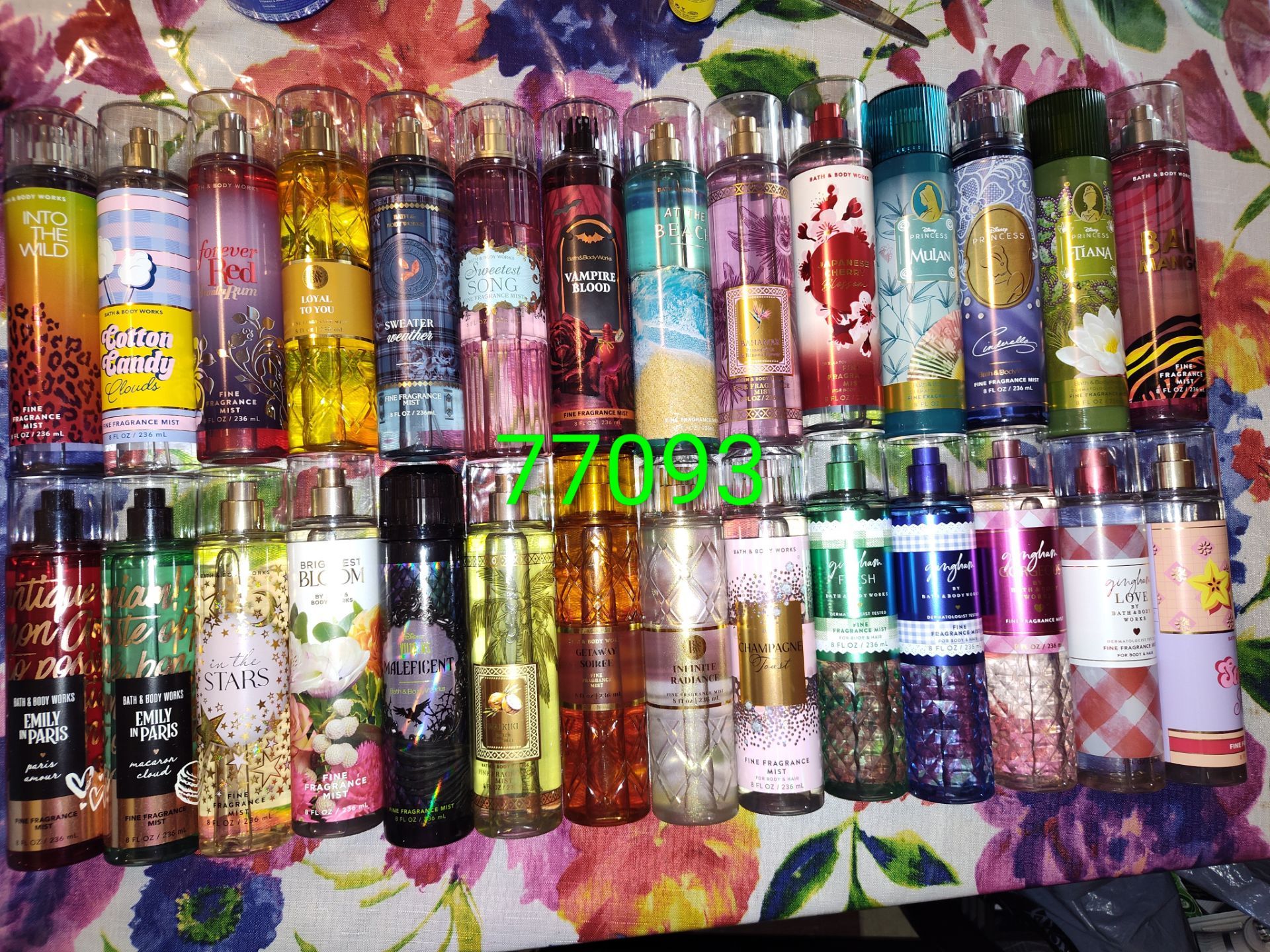 Bath & Body Works sprays $10 *** Houston TX 77093