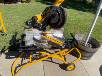 DeWalt 12” Miter Saw with stand