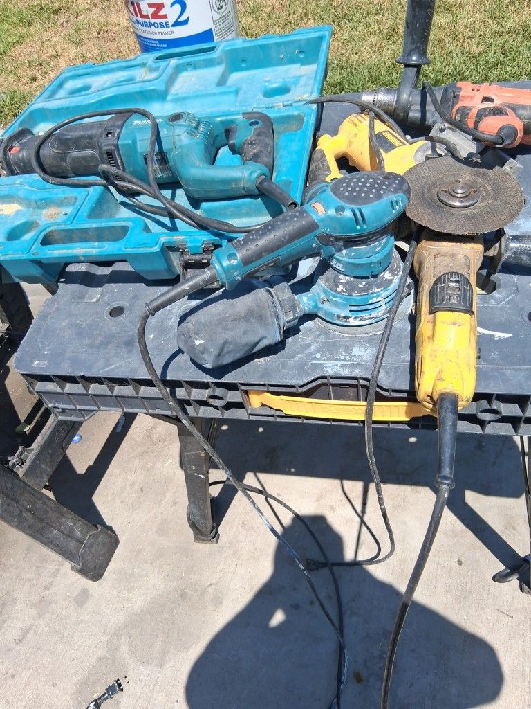 Grinder, Saw, And Drill And More