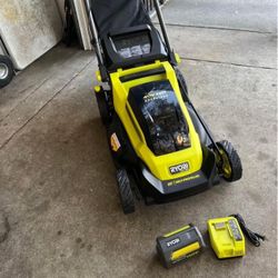 RYOBI 40V HP Brushless 20 in. Cordless Electric Battery Walk Behind Self-Propelled Mower with 6.0 Ah