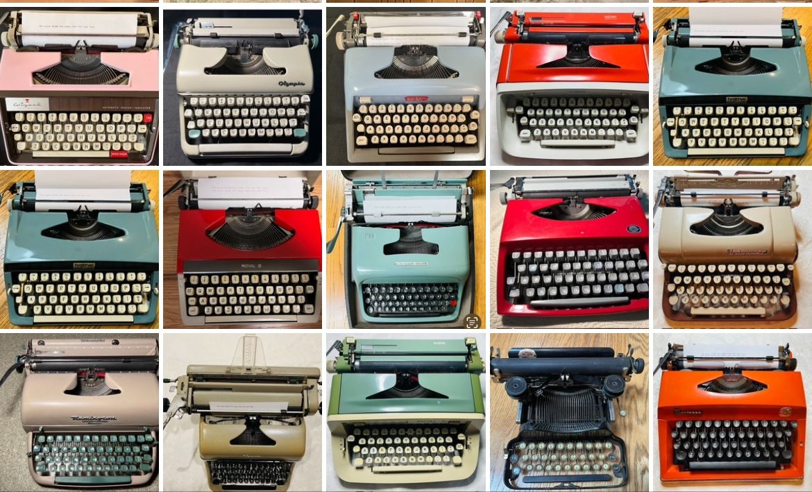 Lots Of Great Typewriters For Sale!