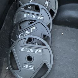 Sets Of 45s Olympic Weights Asking $120 The Pair