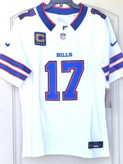 MED + LARGE + XL - BUFFALO BILLS #17 JOSH ALLEN JERSEY