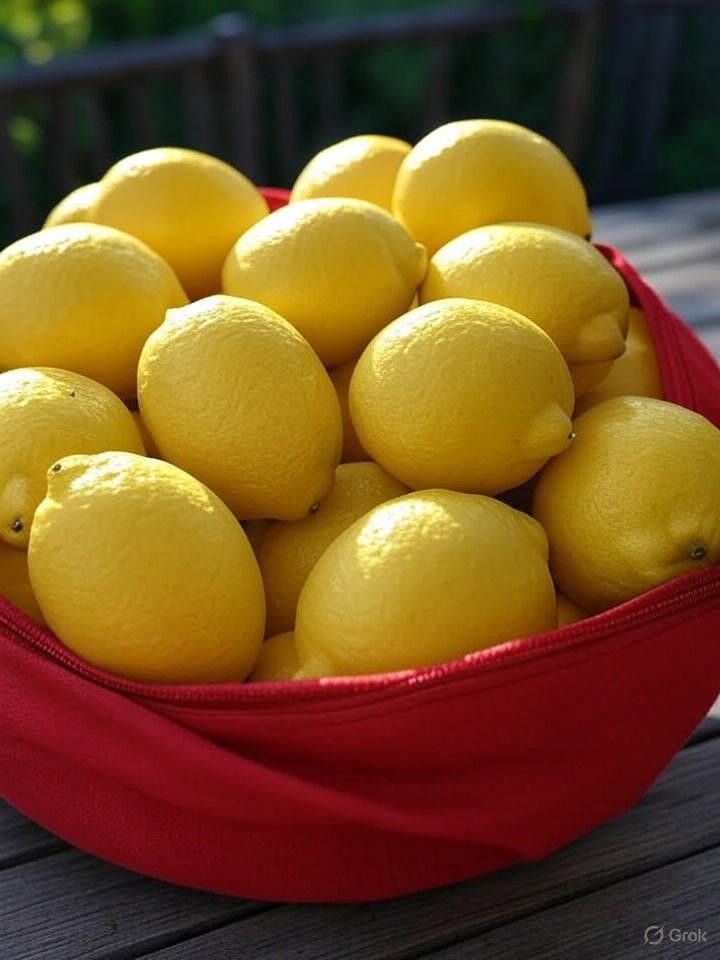 Fresh Homegrown Lemons! $5/Bag