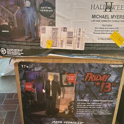 Halloween animatronics  Jason and Michael Myers
