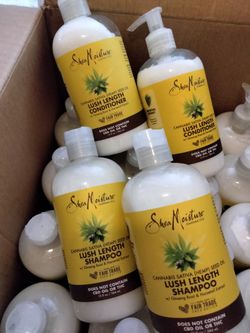 Lush Length Shampoo & Conditioner Cannabis Sativa Hemp Seed Oil