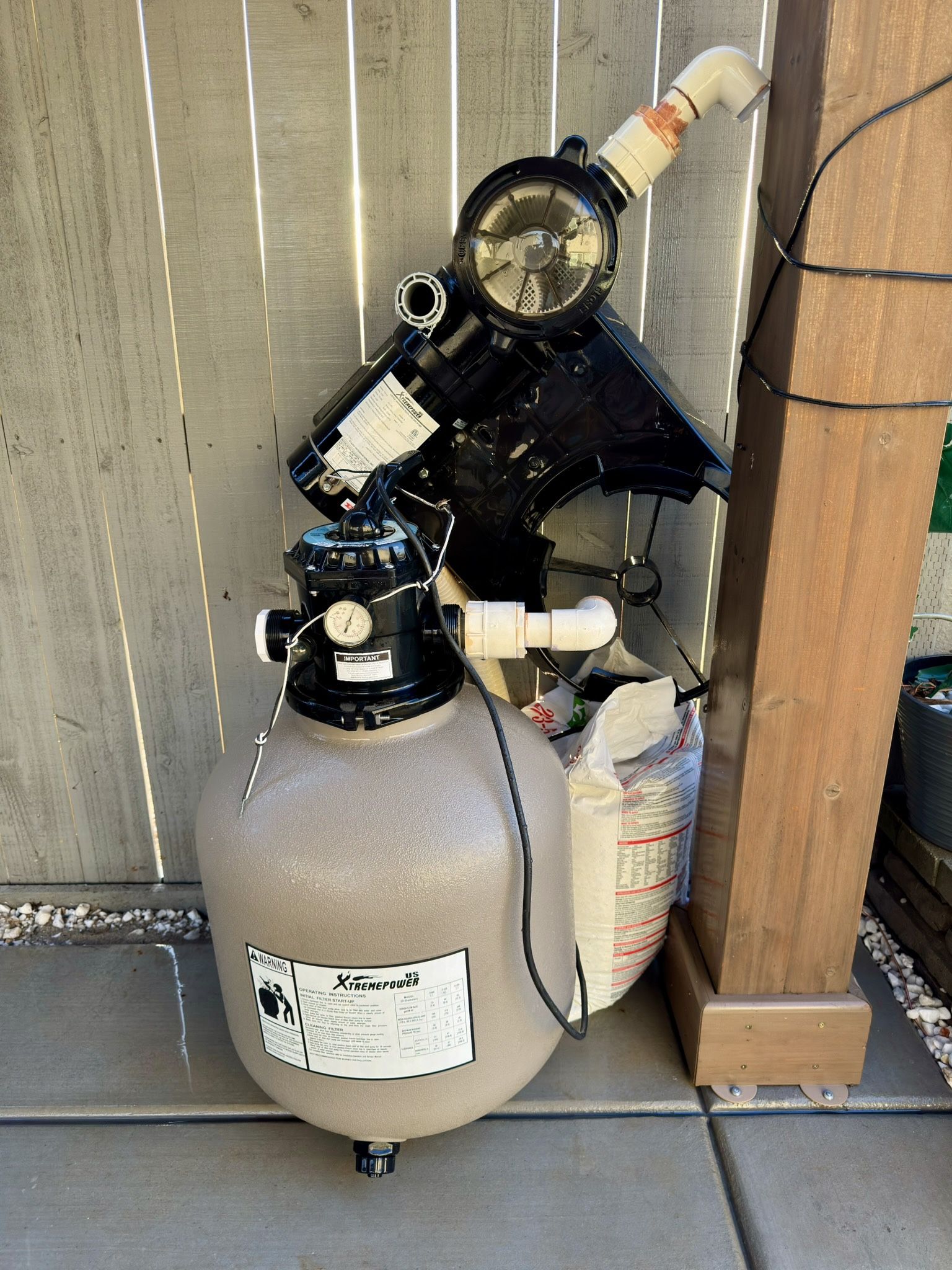 Swimming Sand Pool Filter With Motor