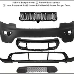 Front Bumper Kit For 2017-2020 Jeep Grand Cherokee 10055 Belknap Rd, Sugar Land, TX 77498  832**597**0840