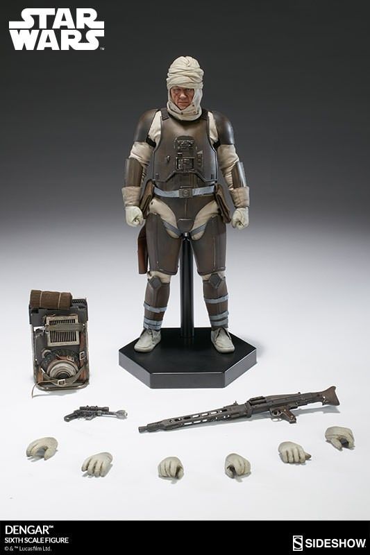 Sideshow Collectibles DENGAR Star Wars Empire Strikes Back 1/6 Figure