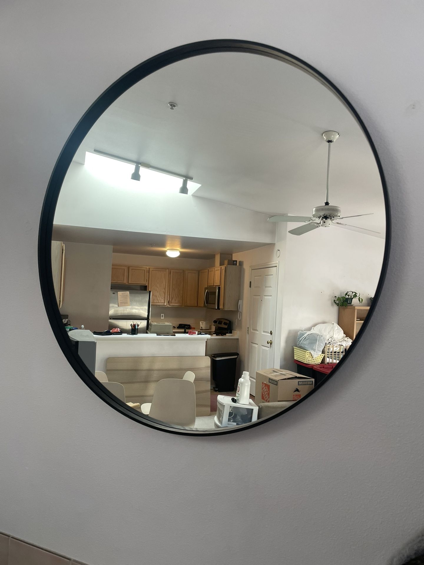 Ikea Sandane Circle Mirror 31”