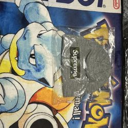 Supreme grey CAMO box Logo