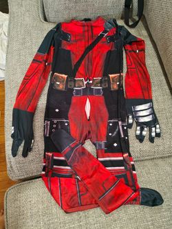 Deadpool costume for kids sizes smal, medium, large, XL