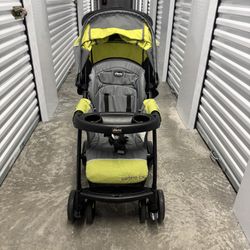 Chicco cortina cX Baby Stroller Lime Green And Gray 