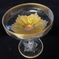 Art Deco Nouveau Champagne Stems (2-Each)