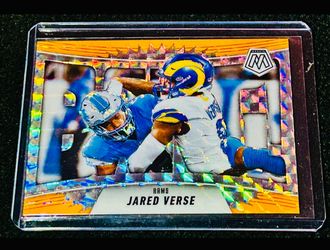 Jared Verse Orange Fluorescent Holo Prizm 2025-26