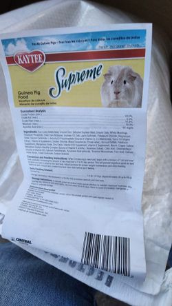 Guinea Pig Food