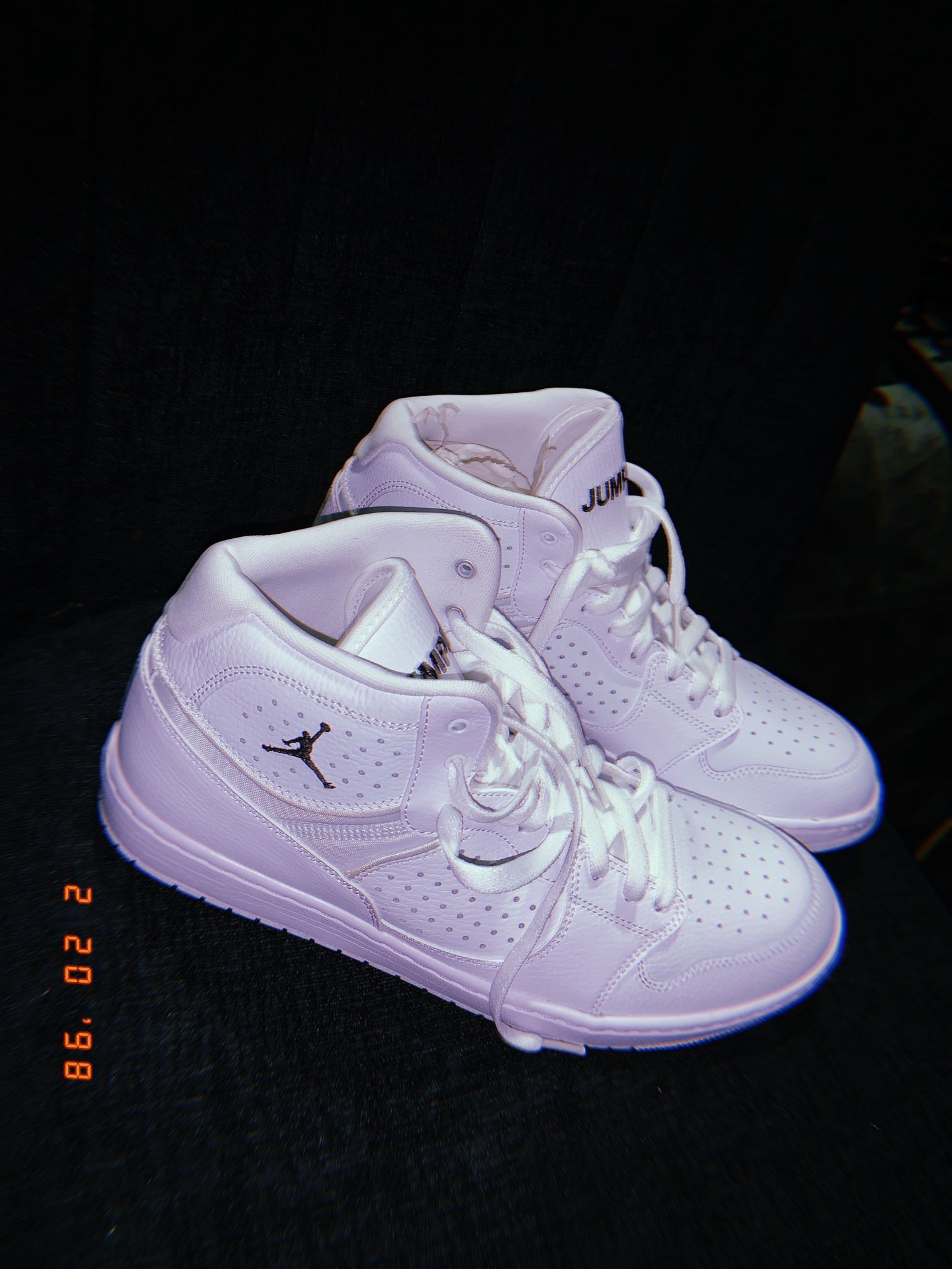 Jordan Access All White (Brand New) Size:11