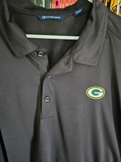 Green Bay Packers Polo Shirt,3XL, NFL, Cutter & Buck