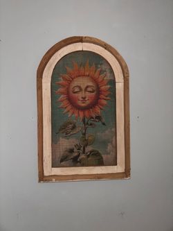 Rustic Sunflower Artwork