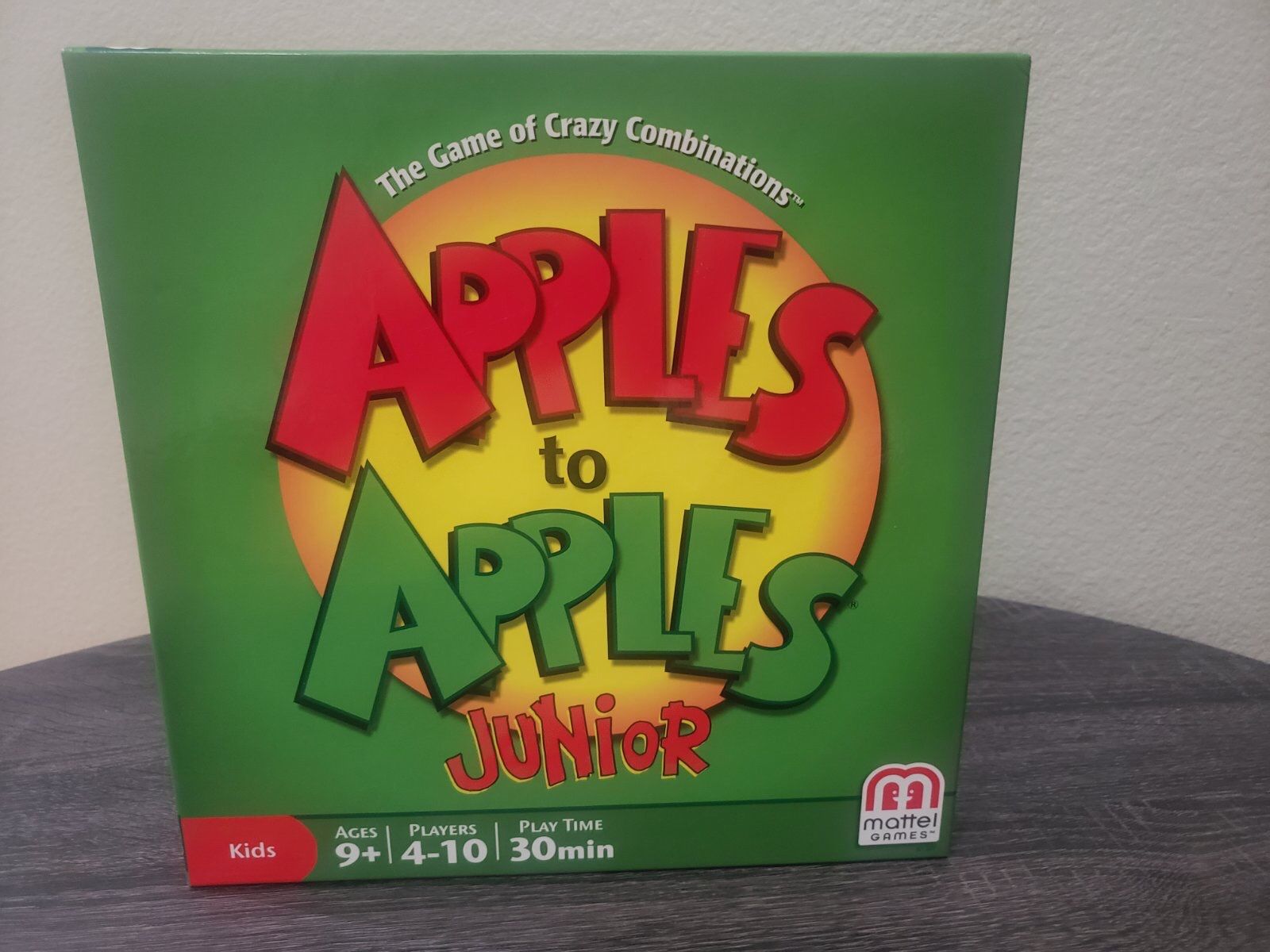 Mattel games, Apples to Apples Junior.