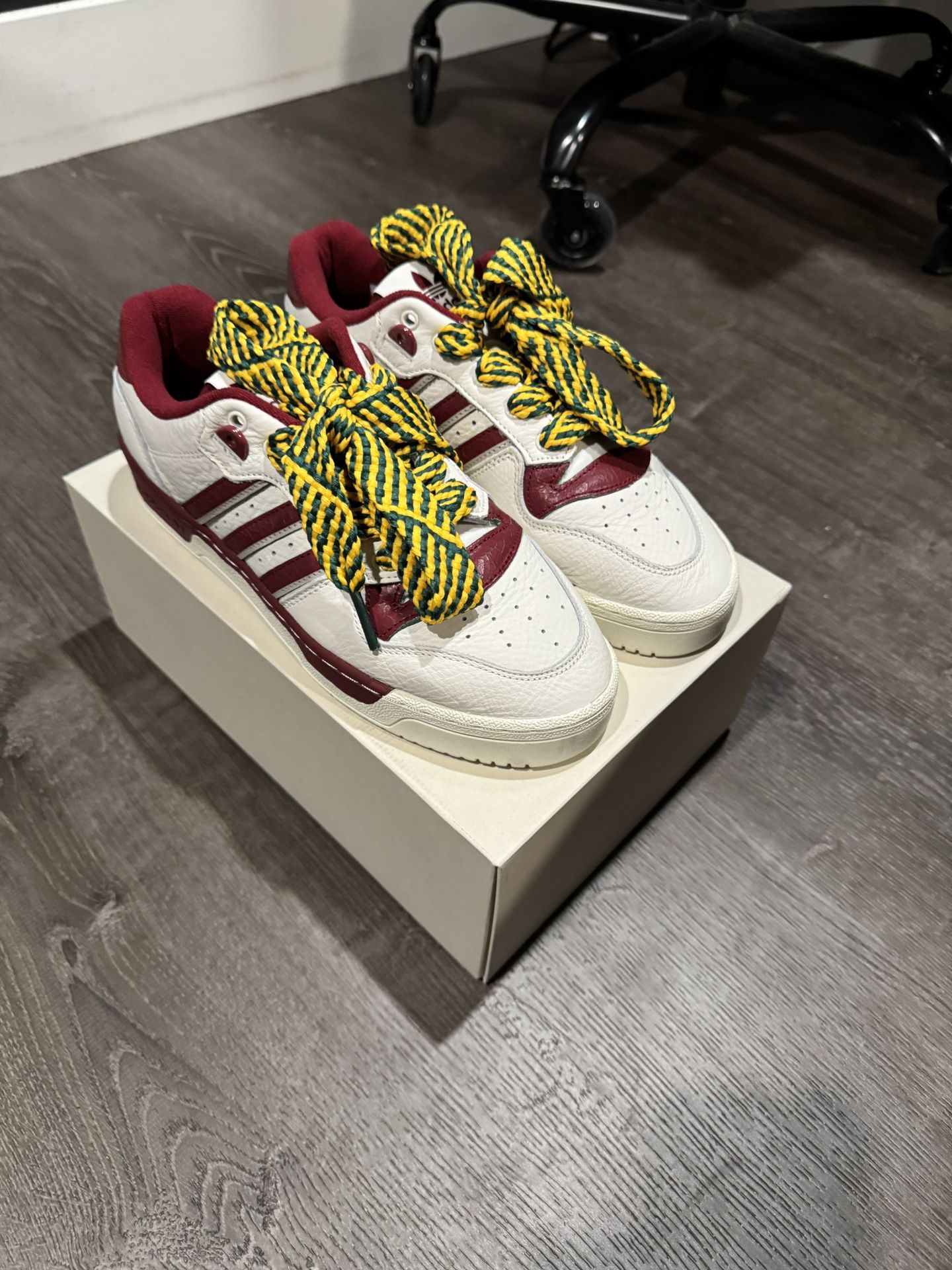 adidas x Trae Young Rivalry Low 'White Maroon' IH7740