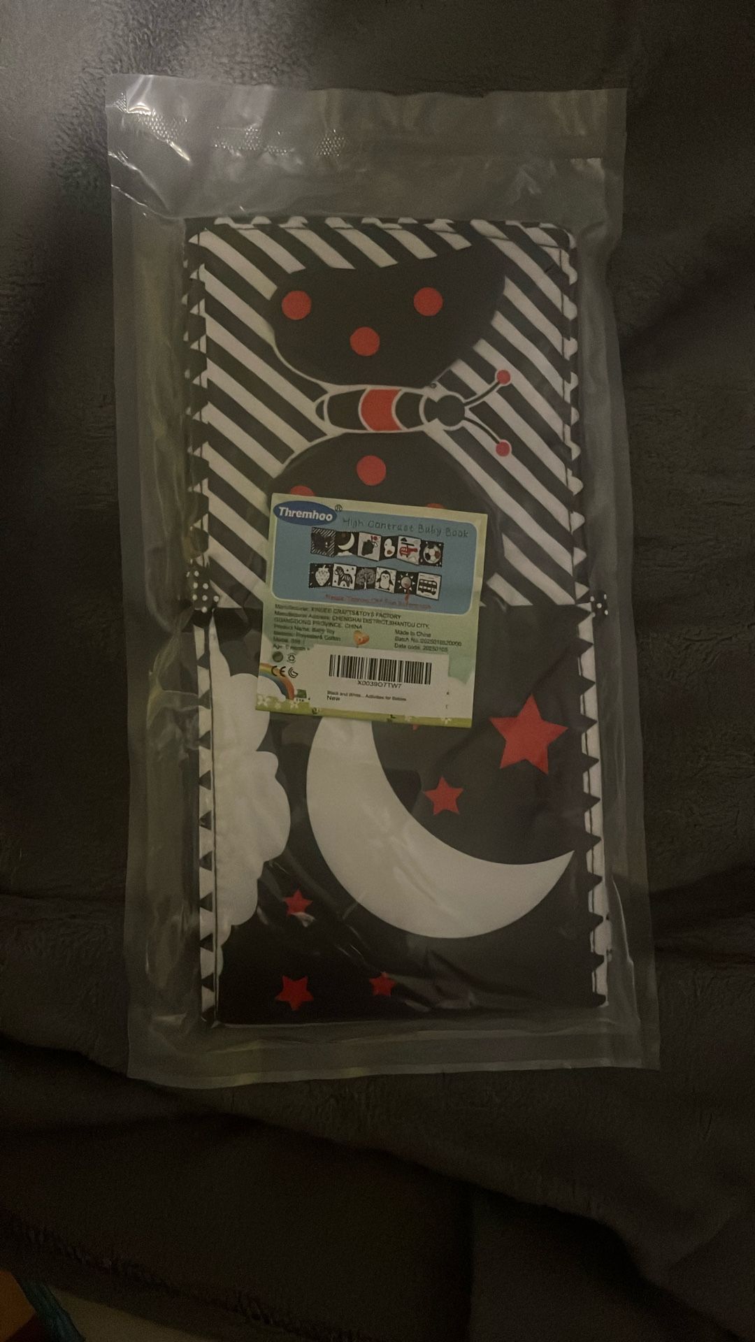 High Contrast Baby Book 