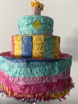 NEW - $10 Cake Piñata 11x11x12