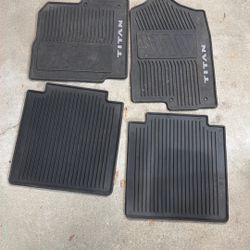 2020 Nissan Titan Oem Mats