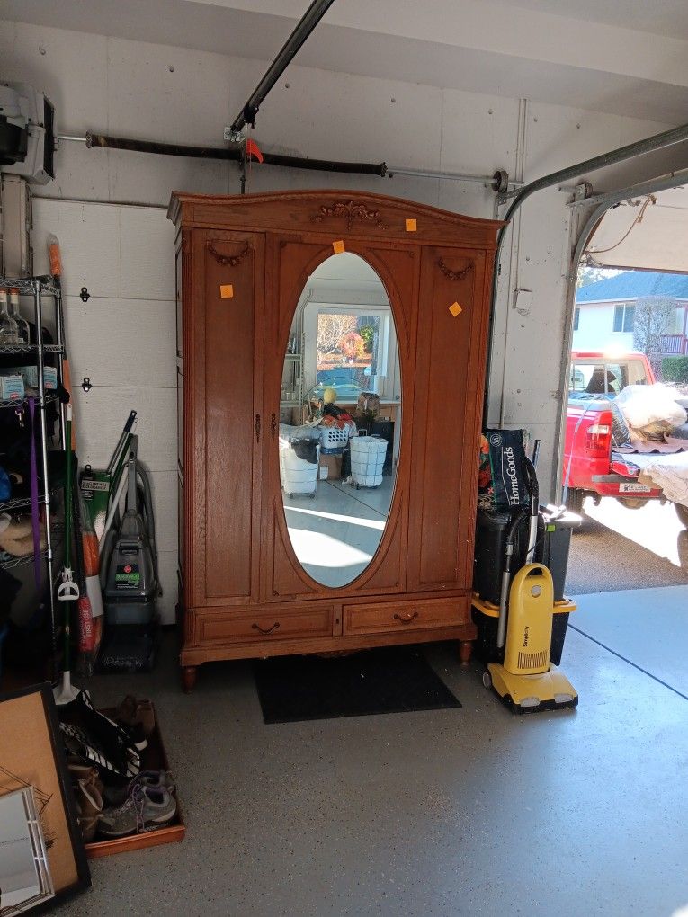 French Walnut Armoire