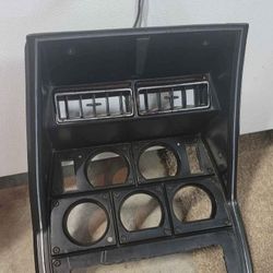 1979 Corvette C3 Gauge Bezel w/ AC Vents