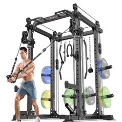 Power Rack With Cables