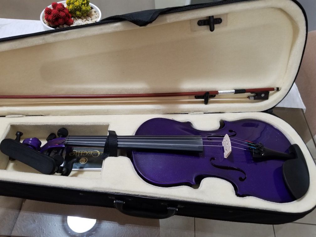 violin color purpura nuevo solo se uso 1 vez