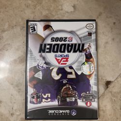 Madden 2005 Nintendo GameCube 