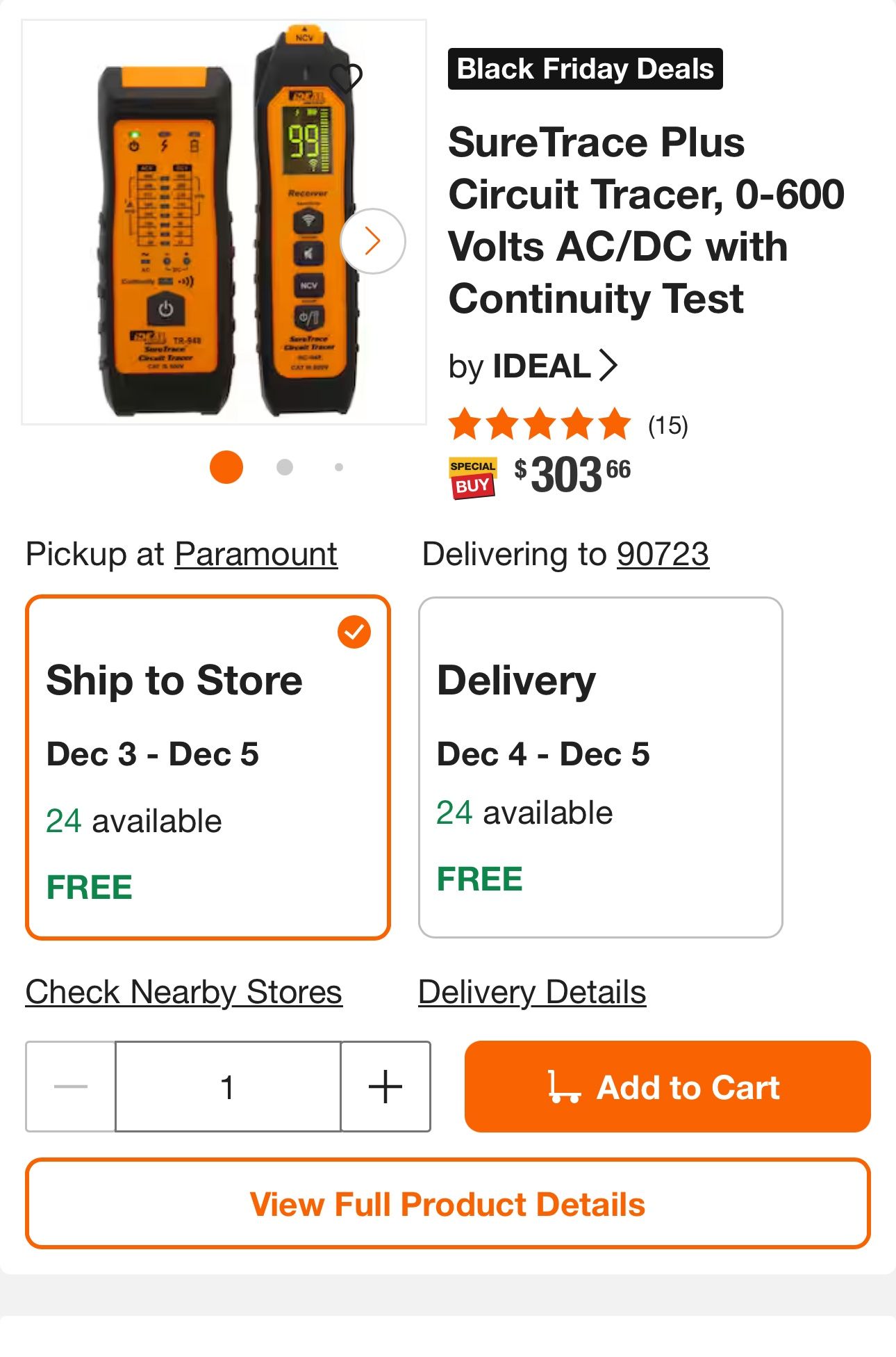 Ideal Advanced Circuit Sure Tracer