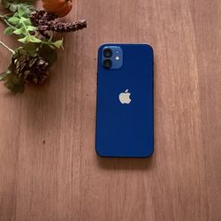 iPhone 12 ( Unlocked) 64gb Blue Color
