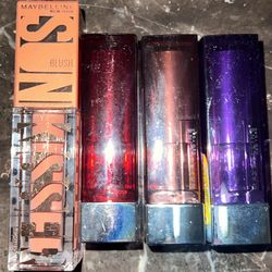 Maybelline Lipstick & Liquid Blush $12 All