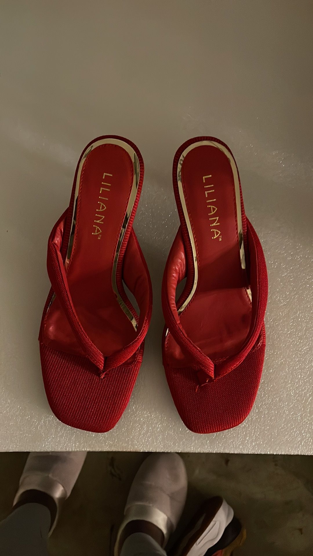 Red Heels Size 9 Brand New 