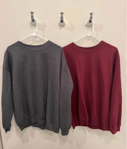 Unisex XL Heavyweight Crewneck Sweatshirts, $10 ea or 2/$15