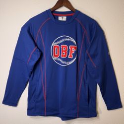 Majestic Jersey OBF Baseball Youth XL Blue 2015