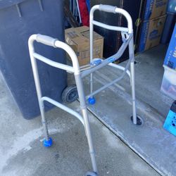 2 Foldable walkers both for$10