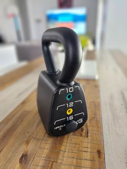 Powerblock Adjustable Kettlebell 18-35 pounds. (8-16kgs)