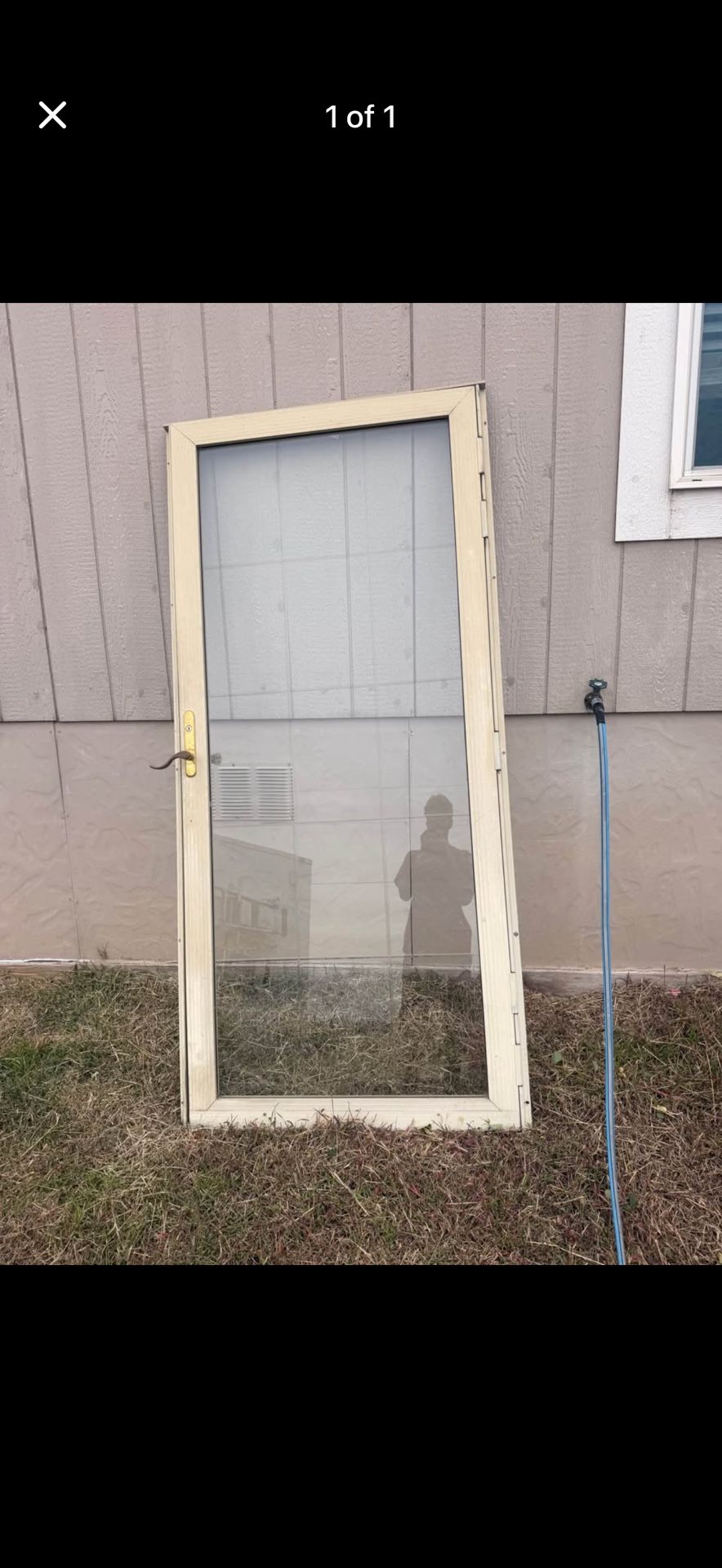 glass storm door