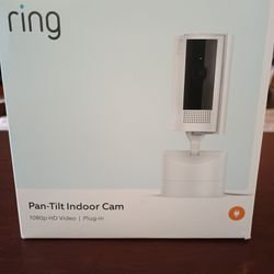 Ring Pan-Tilt Indoor Cam 1080p HD Video